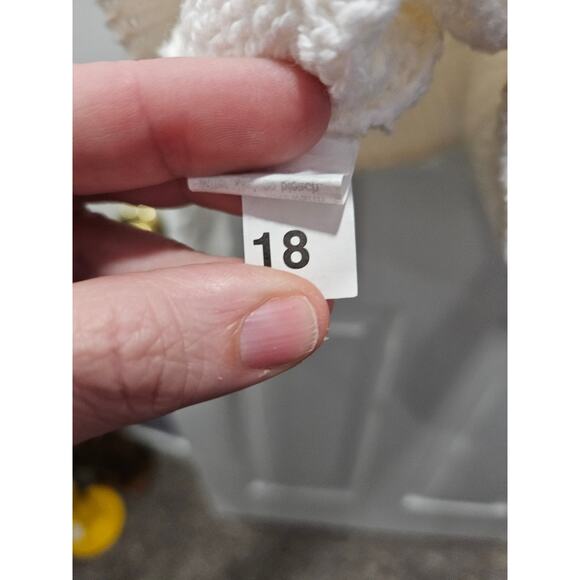 NWT Vintage 90's American Crew Club Sweater White Size L V Neck deadstock - Picture 6 of 9